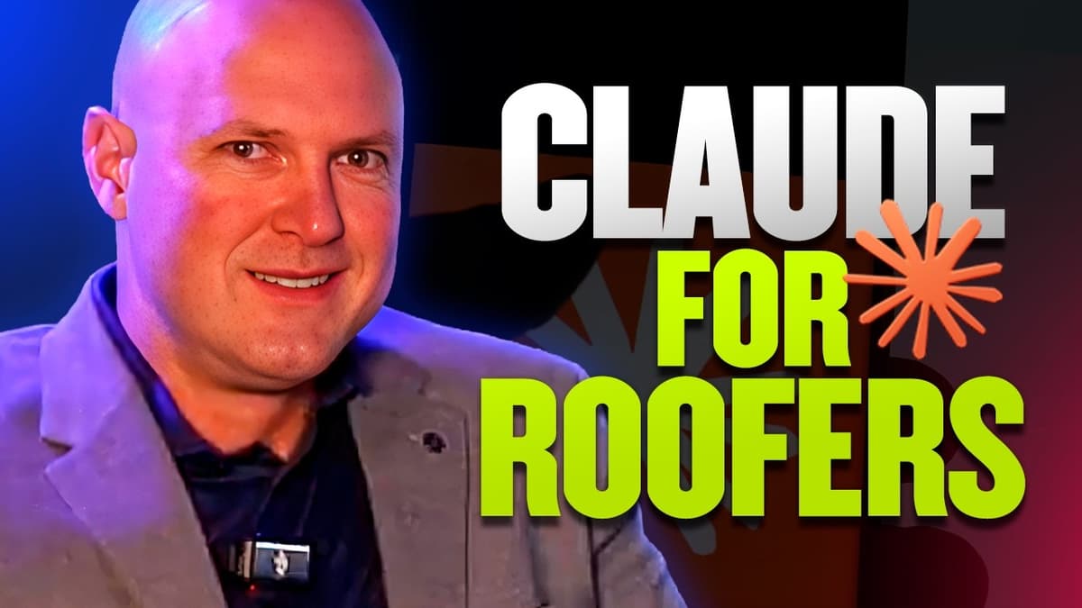 How Capital City Roofing Uses Claude AI and BuilderLync to Automate Roofing Operations From Day One