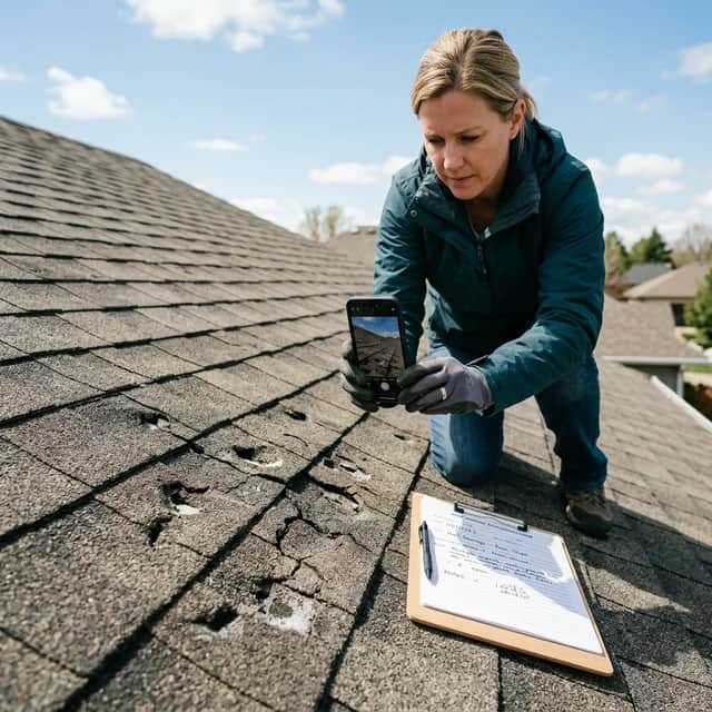 Storm Damage Roof Repair in North Fulton County -- Insurance Claims Guide