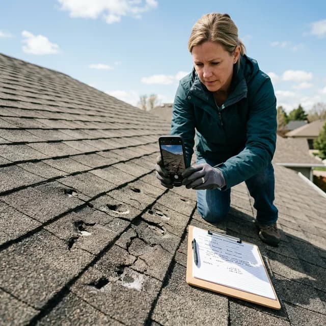 Storm Damage Roof Repair in North Fulton County -- Insurance Claims Guide