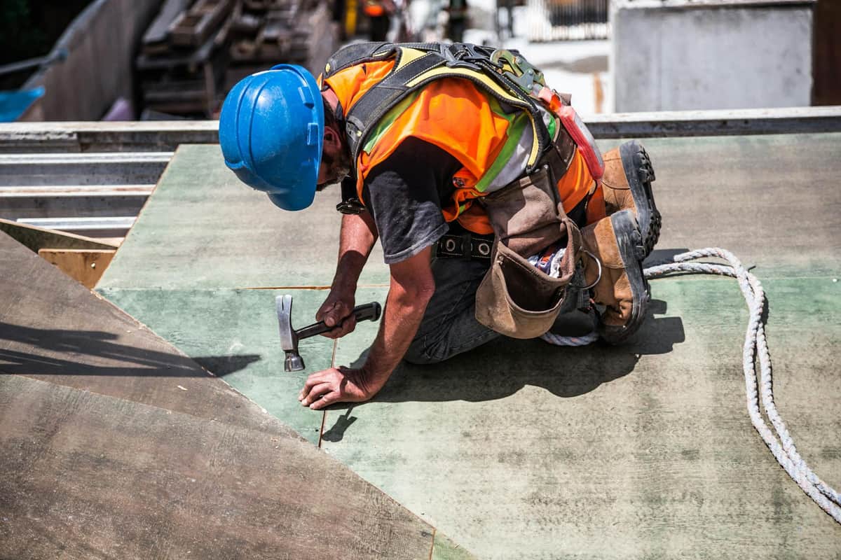 Capital City Roofing team on a job site