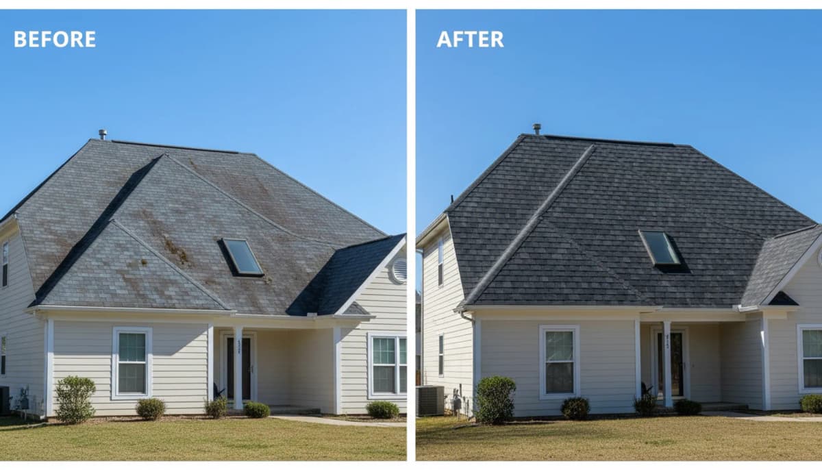 Roofing services in Mount Pleasant