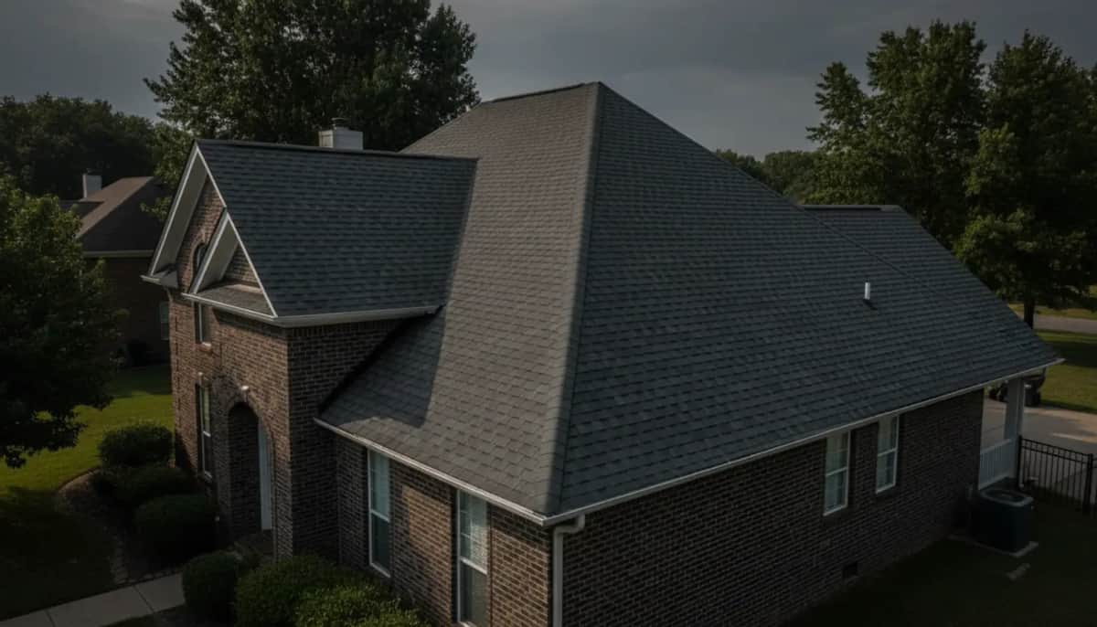 Storm damage roofing