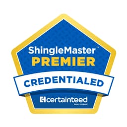 CertainTeed ShingleMaster Premier Certification Badge