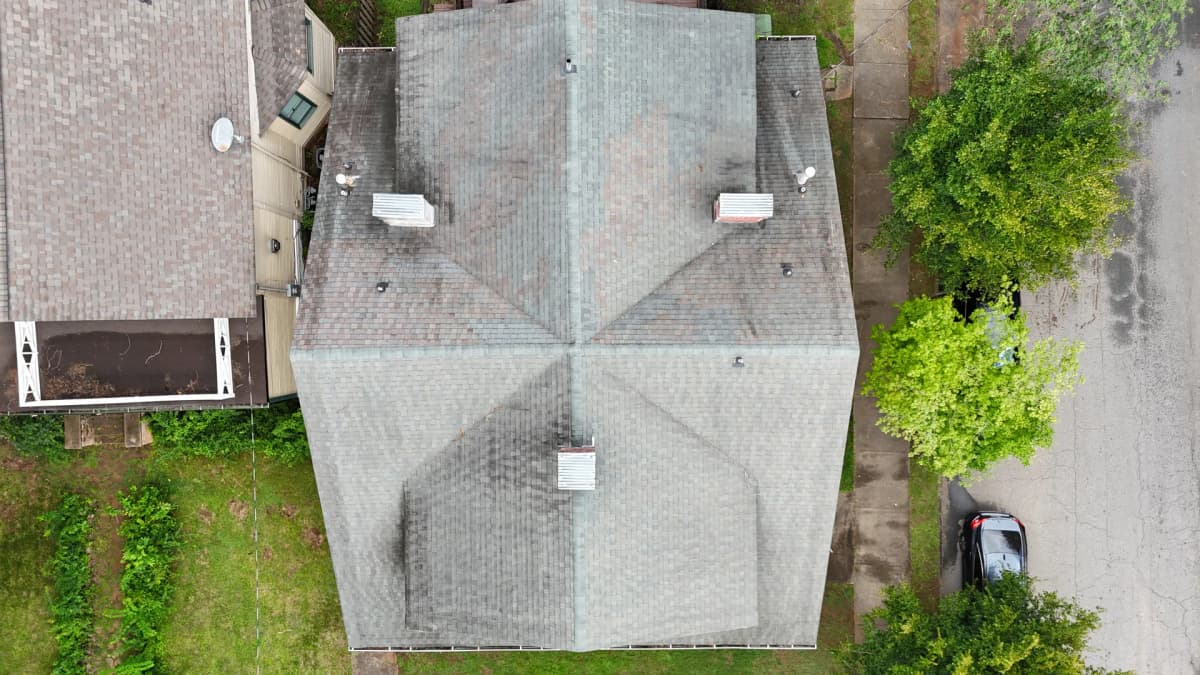 GAF Timberline HDZ Shakewood Roof Replacement in Atlanta, GA photo 1