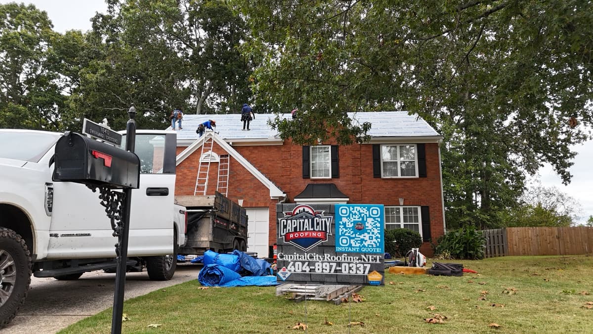 Alpharetta Landmark Pro - Moire Black - before