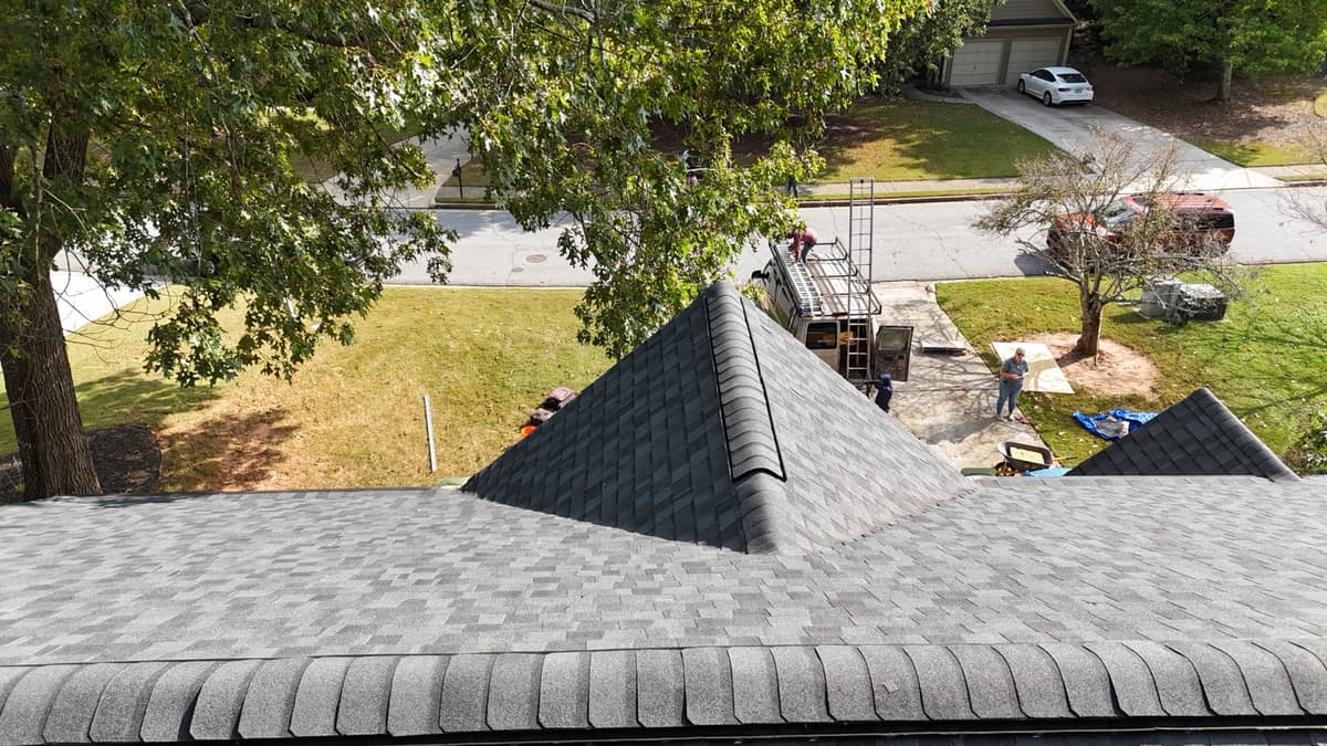 Alpharetta Landmark Pro - Moire Black - after