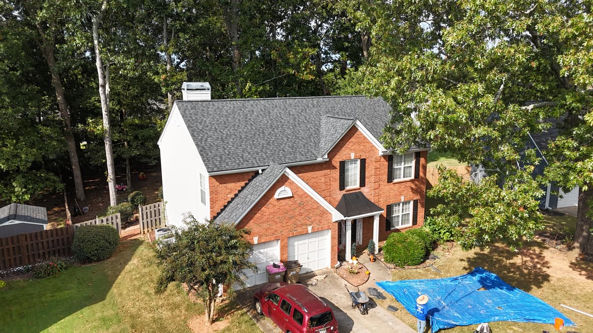 CertainTeed Landmark Pro Moire Black Roof Replacement photo 5