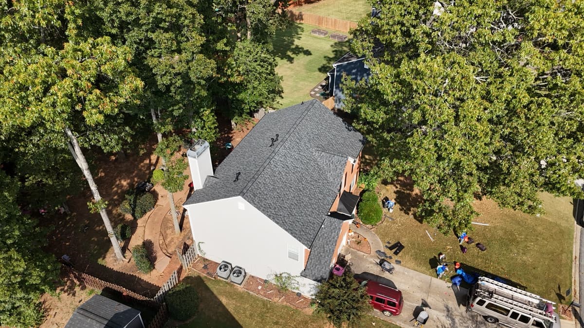 CertainTeed Landmark Pro Moire Black Roof Replacement photo 6