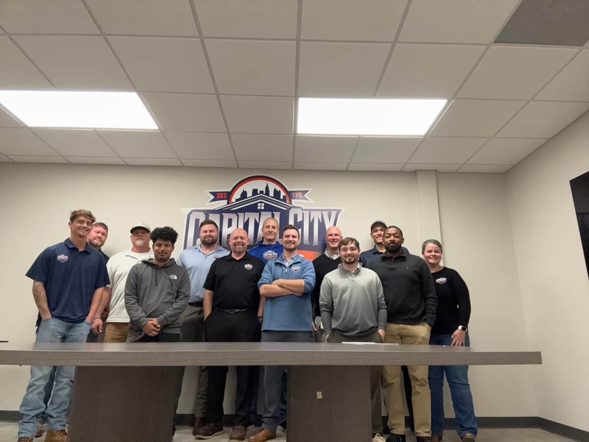 The Capital City Roofing leadership team